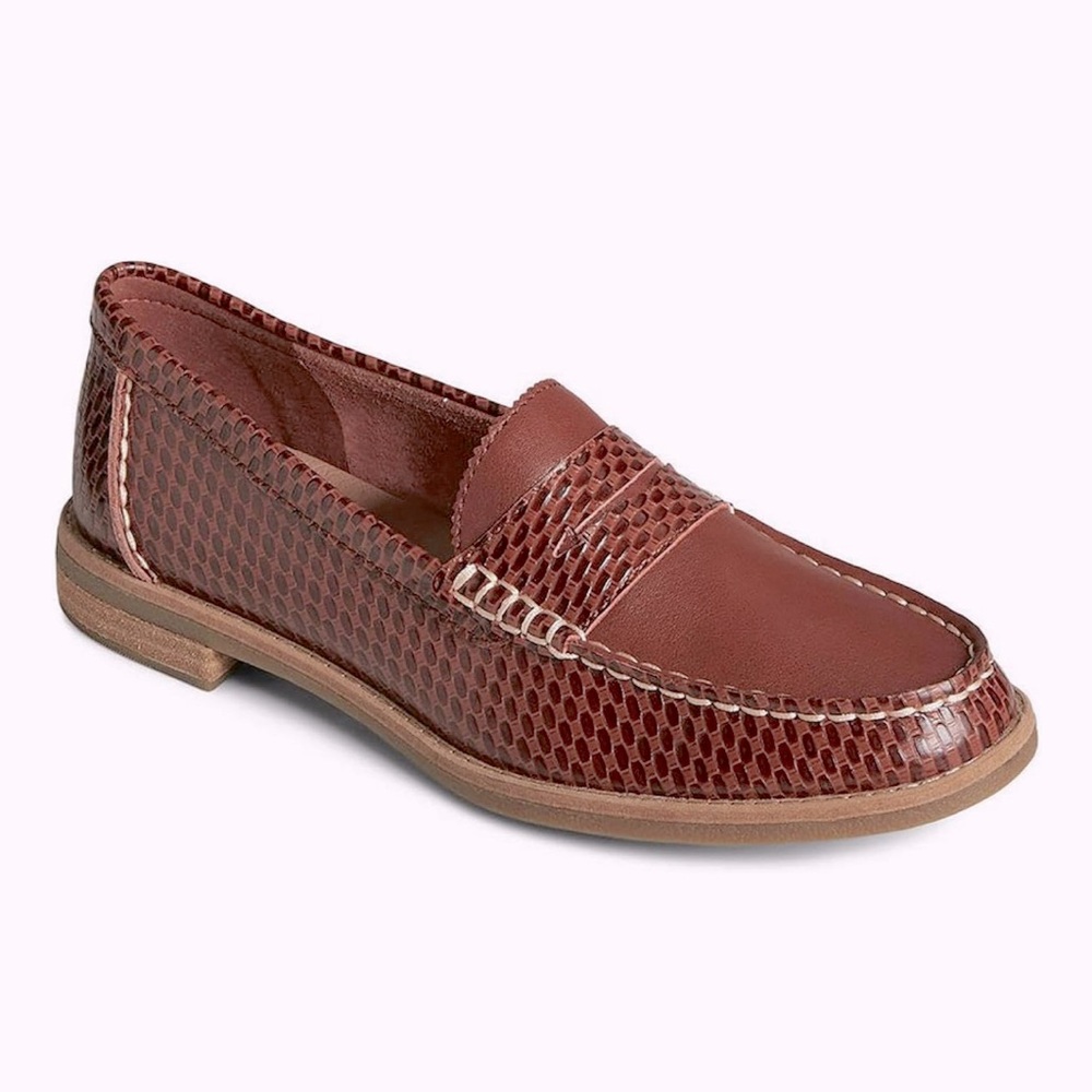 Sperry leather seaport loafers
